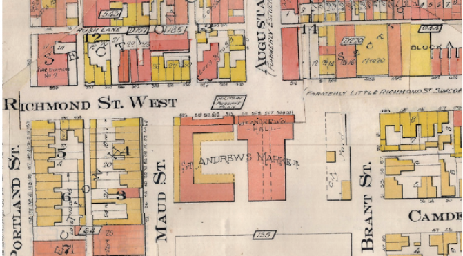 Richmond 505: In 1909, the playground to the south was severed from the lot and became officially designated as a children's playground Goads Atlas Fire Insurance Maps, ERA)