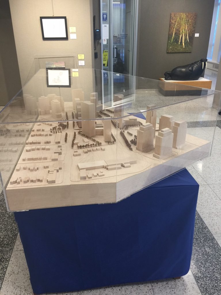 ECC Winning Team model on display